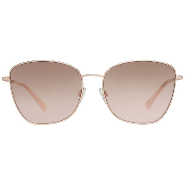 Lunettes de soleil pour femmes en or rose