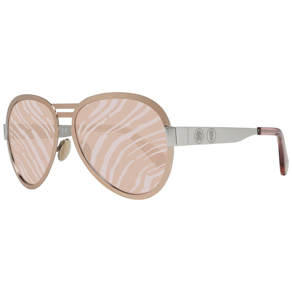 Lunettes de soleil pour femmes en or rose