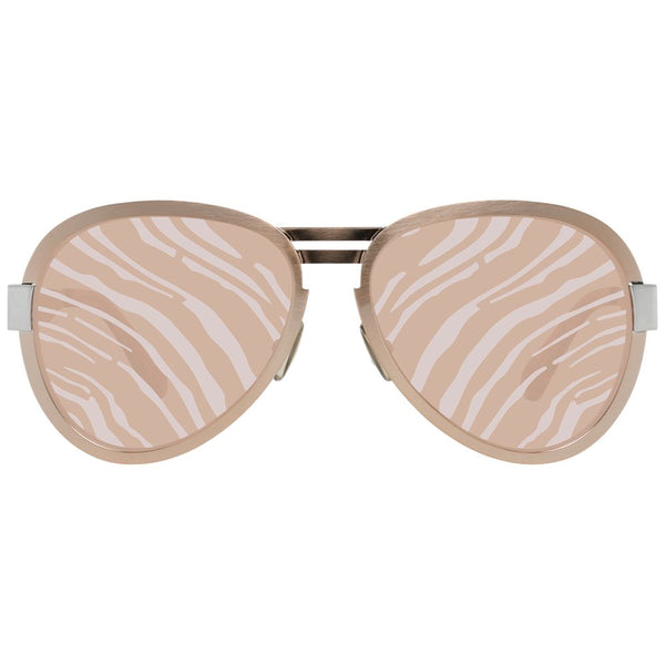 Lunettes de soleil pour femmes en or rose