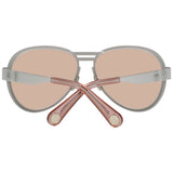 Lunettes de soleil pour femmes en or rose