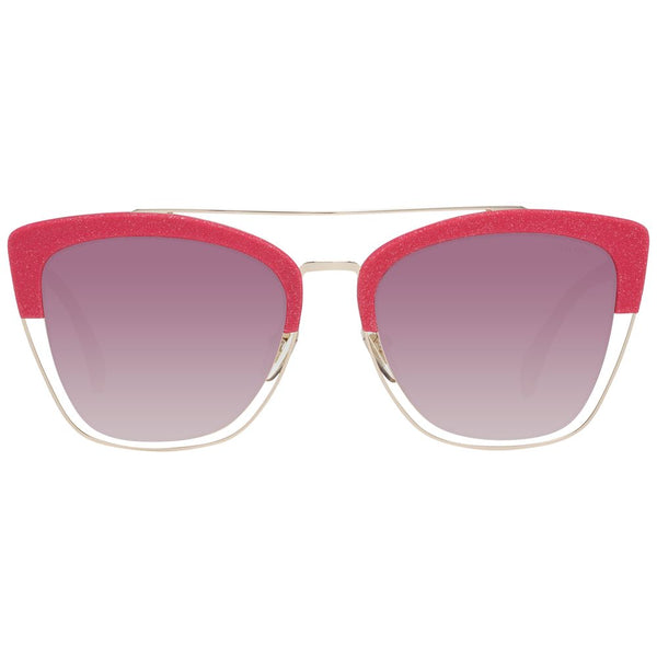 Gafas de sol de mujeres rosas