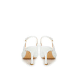 White Leather Sandal