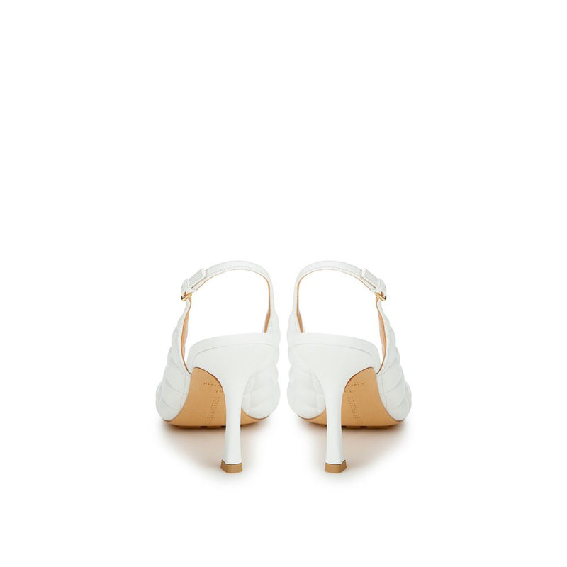 White Leather Sandal