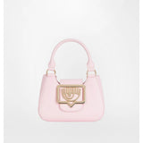 Pink Polyester Women Handbag