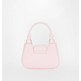 Pink Polyester Women Handbag