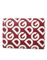 Multicolor DG Logo Mania French Flap Leather Wallet