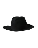 Black Rabbit Fedora Trilby Women Hat