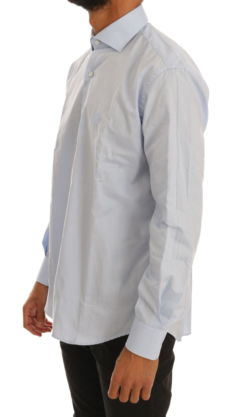 Light Blue Cotton Dress Shirt