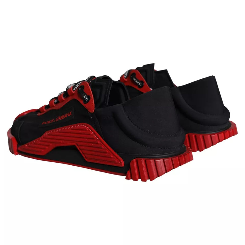 Black Red NS1 Low Top Sneakers Men Shoes