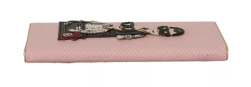 Chic Pink Leder Power Bank