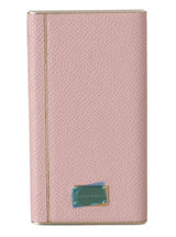 Chic Pink Leder Power Bank