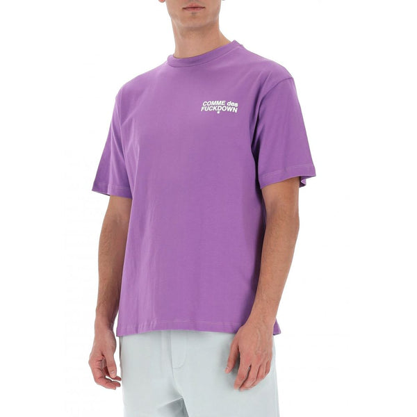 Purple Cotton Men's T-Shirt