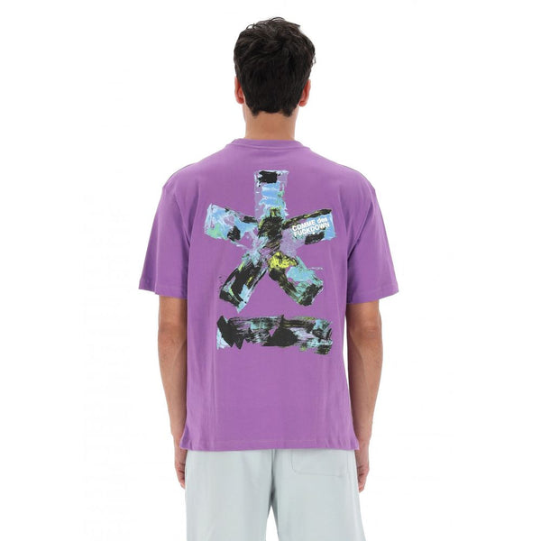 Purple Cotton Men's T-Shirt