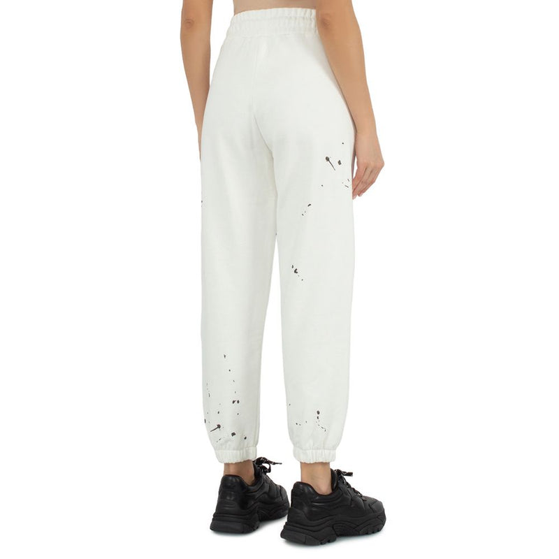 White Cotton Jeans & Pant