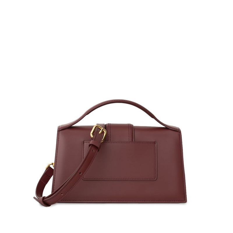 Bordeaux Leather Shoulder Bag