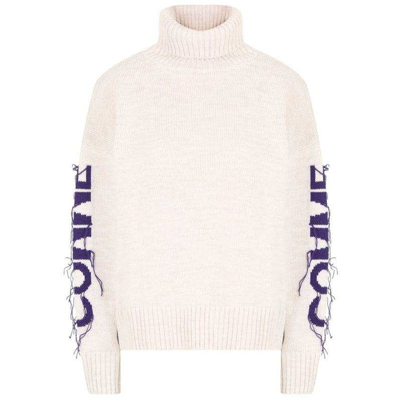 Beige Acrylic Sweater