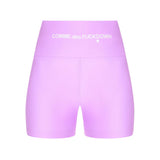 Purple Polyester Short