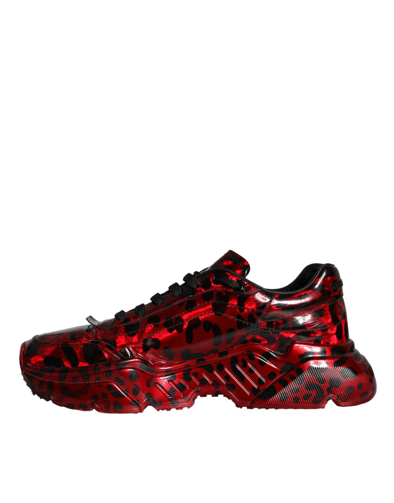 Red Leopard Daymaster Low Top Sneakers Shoes