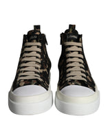 Multicolor Camouflage High Top Sneaker Shoes