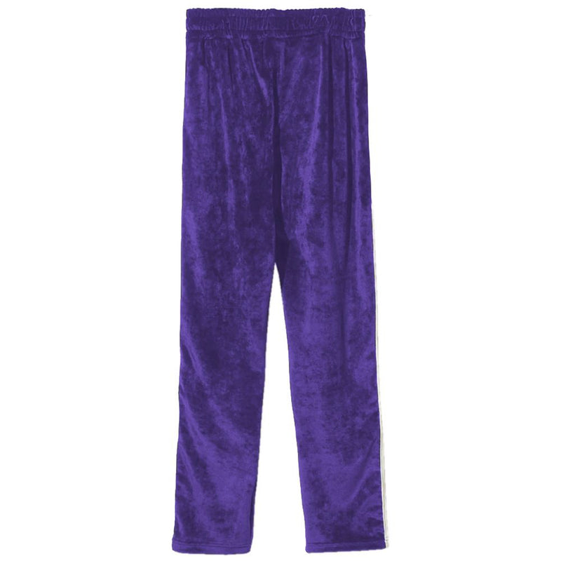 Purple Polyester Jeans & Pant