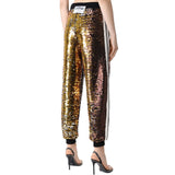 Multicolor Polyester Jeans & Pant