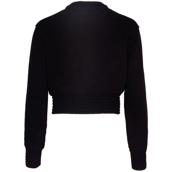 Black Cotton Sweater