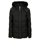 Black Polyester Jackets & Coat