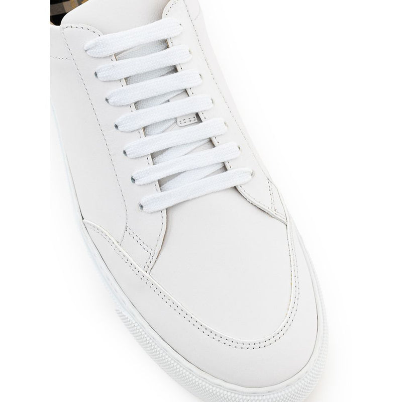 White Leather Sneaker