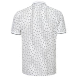 White Cotton Polo Shirt