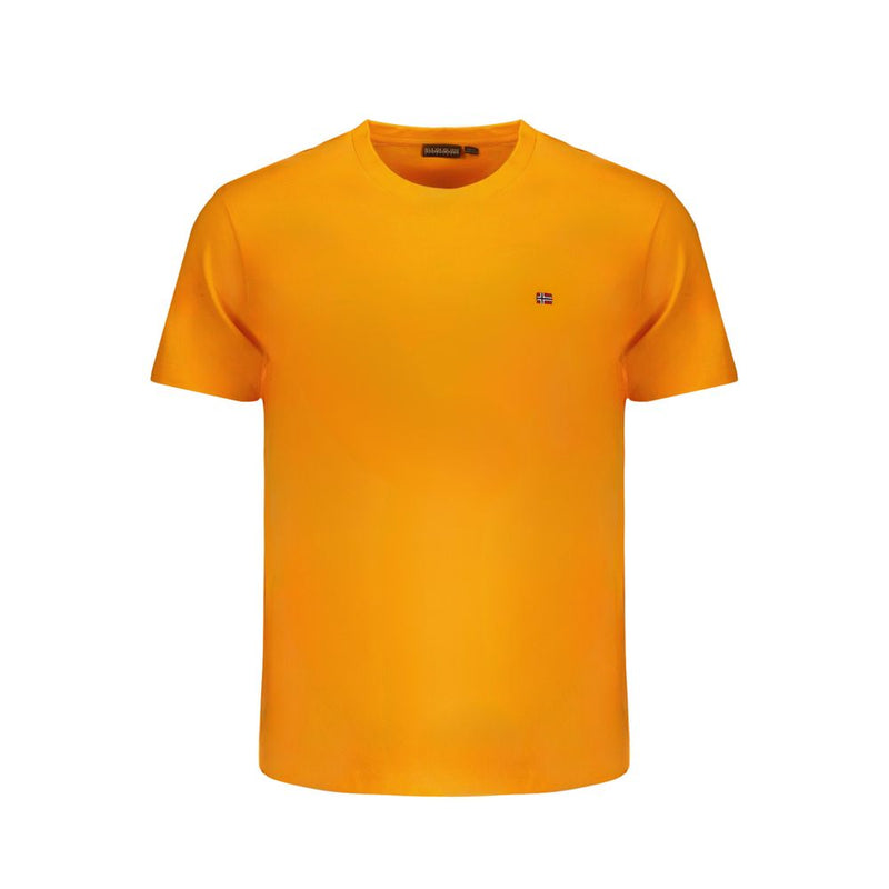 Orange Cotton T-Shirt