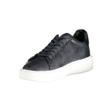 Blue Polyester Sneaker