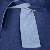 Blue Wool Vergine Jackets & Coat