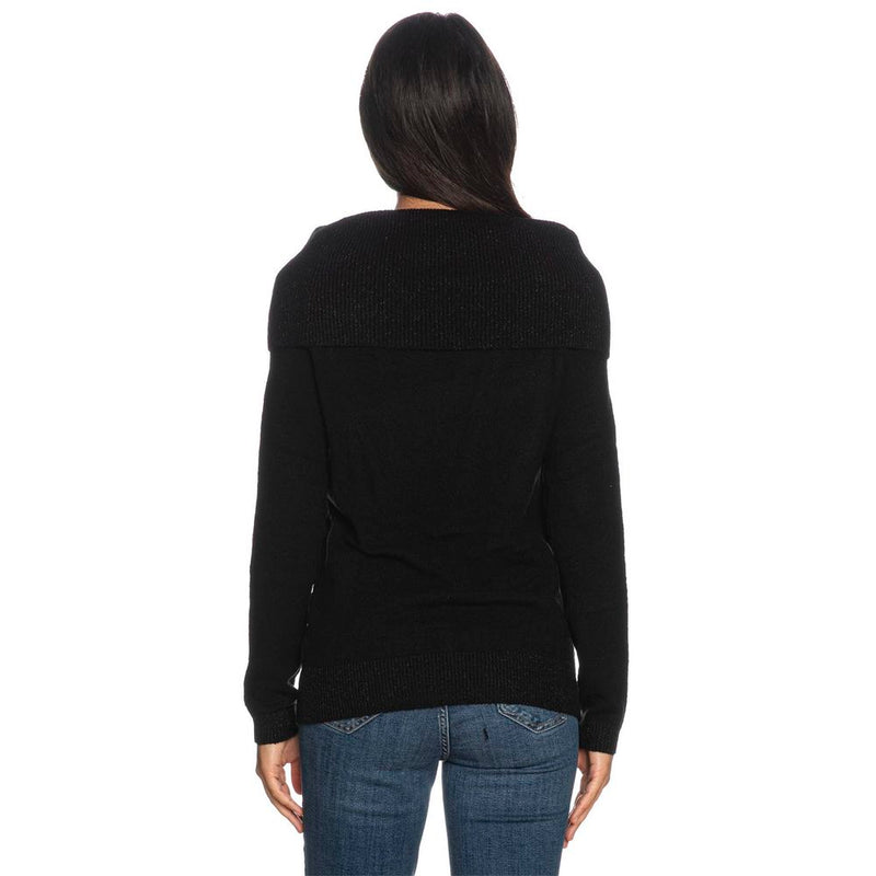 Black Viscose Sweater