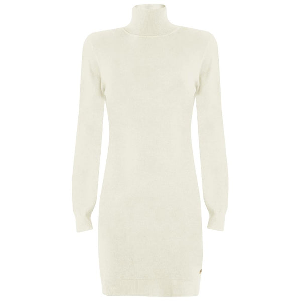 White Viscose Dress