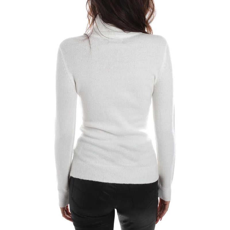 White Viscose Sweater