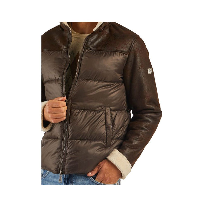 Brown Nylon Jacket