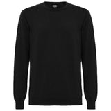 Black Wool Vergine Sweater