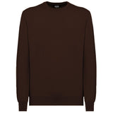 Brown Wool Vergine Sweater