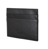 Exquisites schwarzes Leder -Herrenbrieftasche