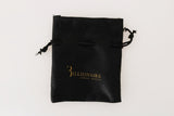 Exquisites schwarzes Leder -Herrenbrieftasche