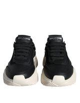 Black White DAYMASTER Leather Sneakers Shoes