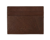 Elegant Leather Men's Wallet in Brown