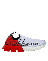 Red White Logo Sorrento Sneakers Shoes