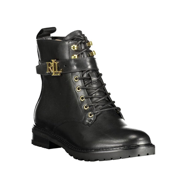 Black Polyester Boot