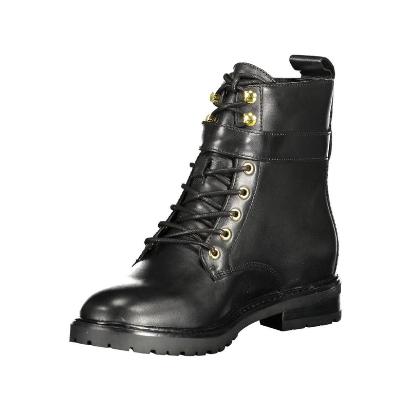 Black Polyester Boot