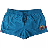 Turquoise DG Logo Beachwear Shorts Swimwear Men