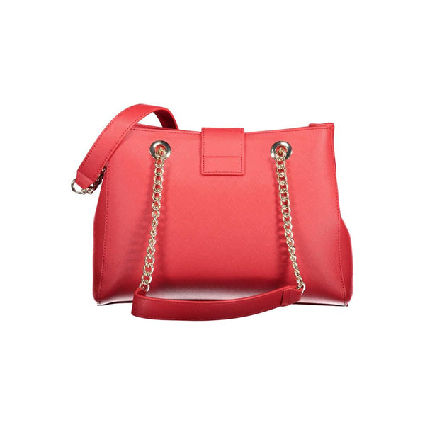 Red Polyethylene Handbag