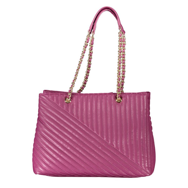 Purple Polyethylene Handbag