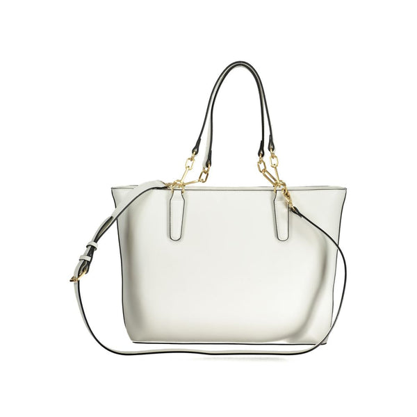 White Polyethylene Handbag