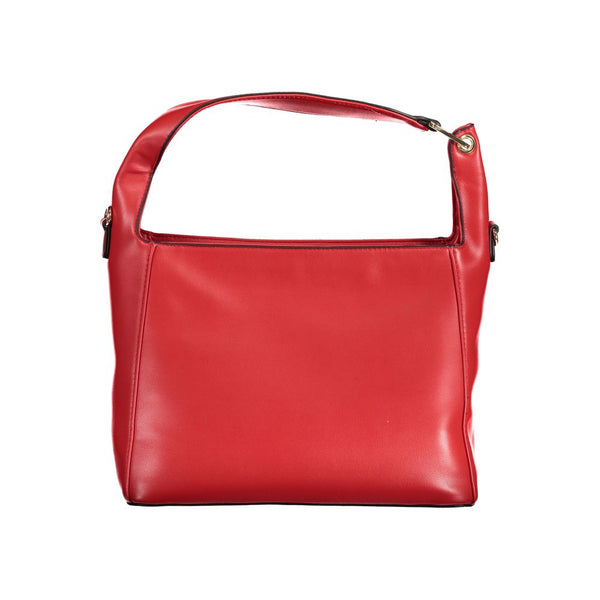 Red Polyethylene Handbag